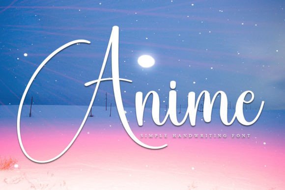 Anime Font