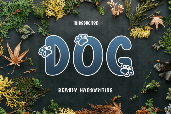 Dog Font preview 2
