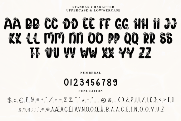Dog Font preview 8