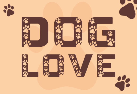 Dog Love Font preview 2