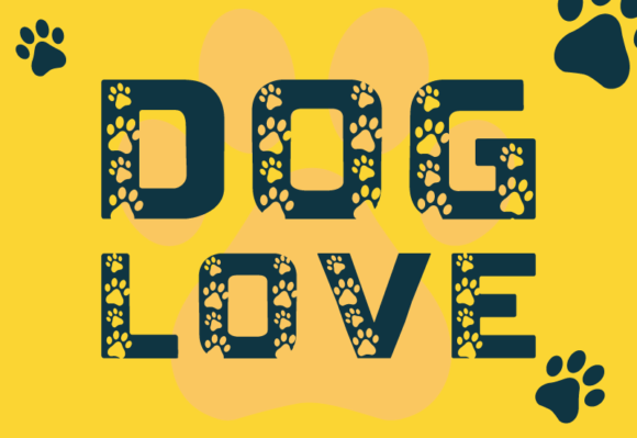 Dog Love Font preview 3