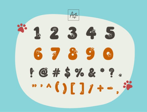 Dog Mom Font preview 5