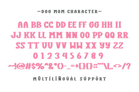 Dog Mom Font preview 6