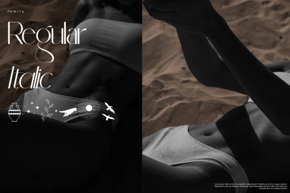 Dolce Gargia Font preview 4