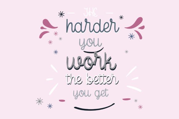 Dollie Script Font preview 3