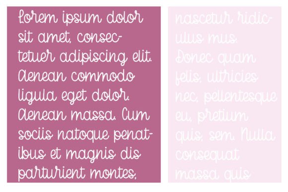 Dollie Script Font preview 4