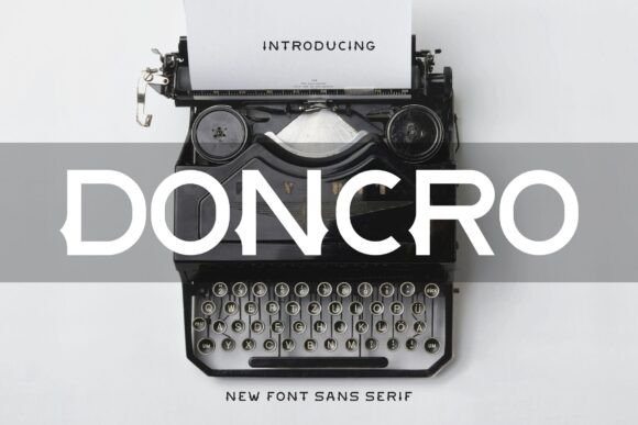 Doncro Font