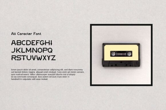 Doncro Font preview 4