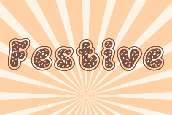 Donut Font preview 3