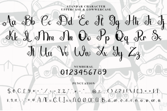 Doodle Font preview 9