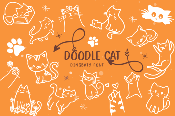 Doodle Cat Font