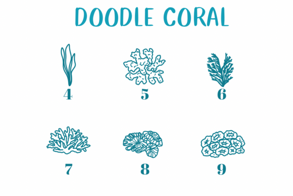 Doodle Coral Font preview 4