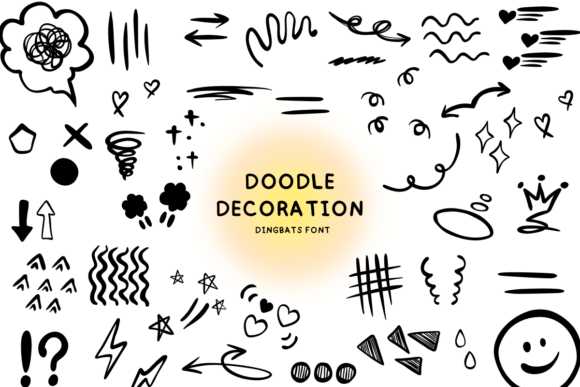 Doodle Decoration Font
