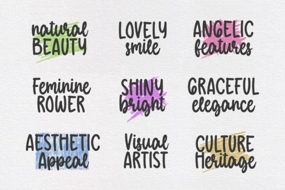 Doodle Delight Font preview 4