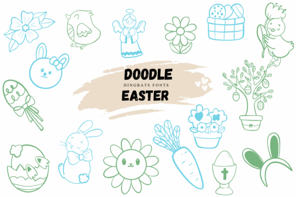 Doodle Easter Font