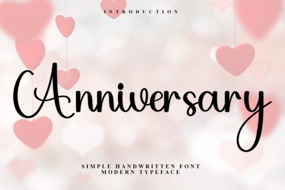 Anniversary Font