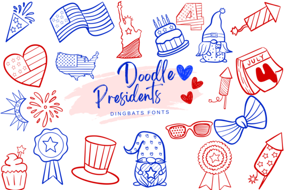 Doodle Presidents Font