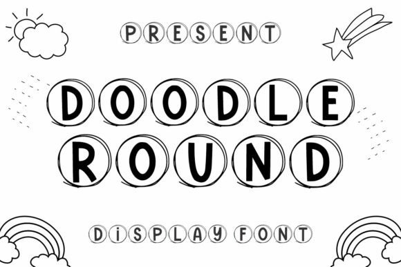 Doodle Round Font