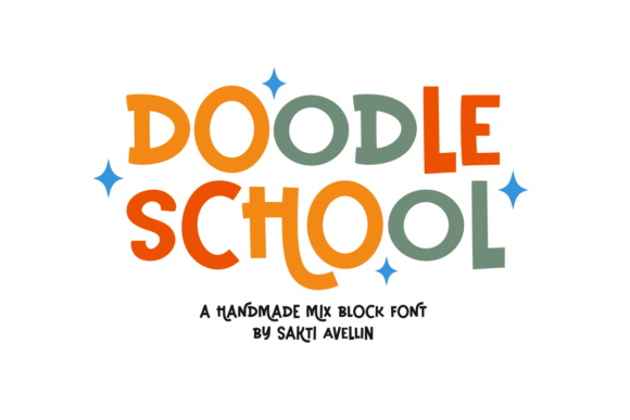 Doodle School Font