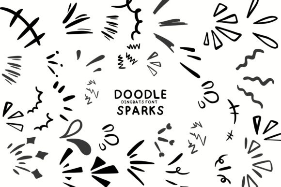 Doodle Sparks Font