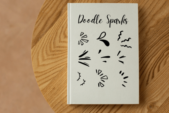 Doodle Sparks Font preview 2