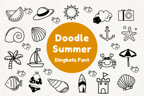 Doodle Summer Font