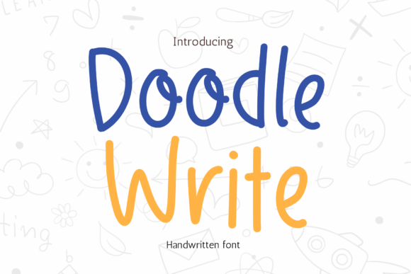 Doodle Write Font