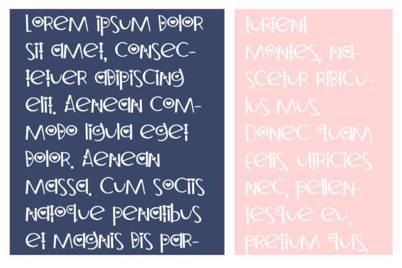 Dorky Devoted Font preview 3