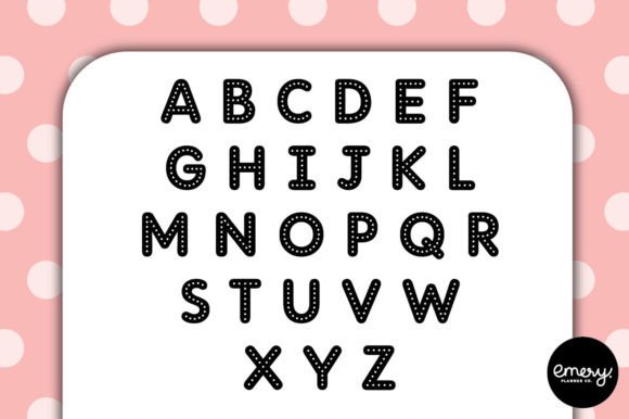 Dot Dream Font preview 2