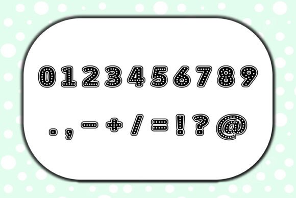Dot Lover Font preview 3