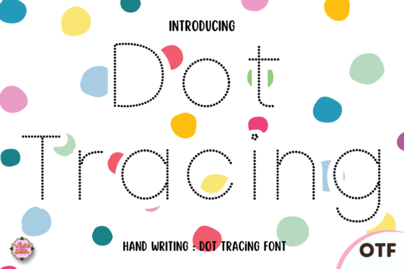 Dot Tracing Font