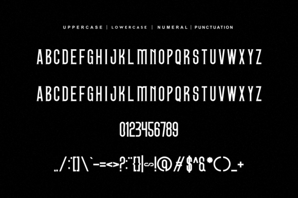 Doxog Font preview 4