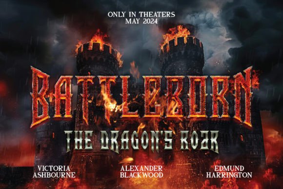 Dragon Blaze Font preview 3