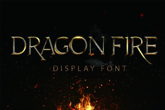 Dragon Fire Font