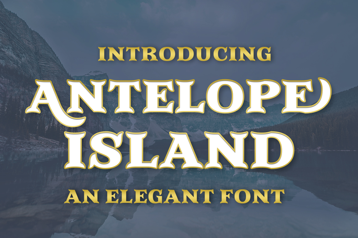 Antelope Island Font