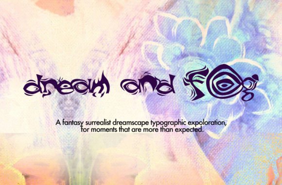 Dream and Fog Font preview 2