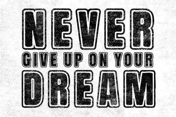 Dream Big Font preview 4