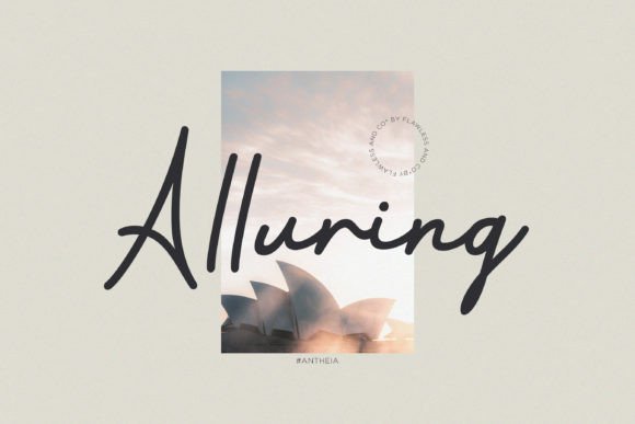 Antheia Font preview 4