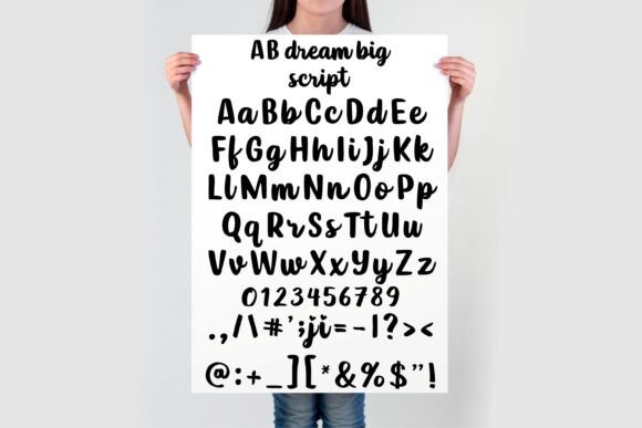 Dream Big Bundle Font preview 3