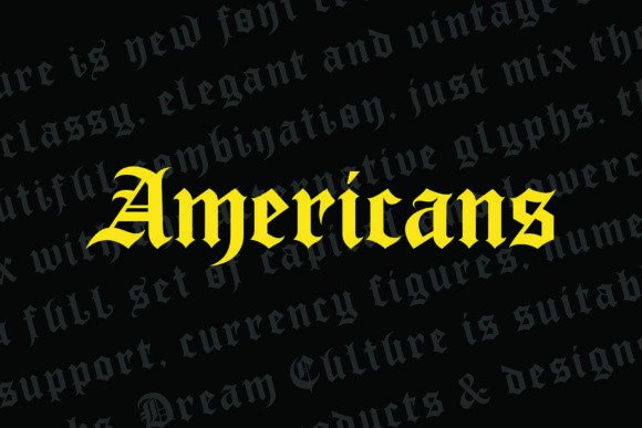 Dream Culture Font preview 3