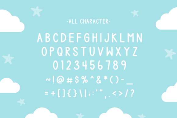 Dream Lights Font preview 2