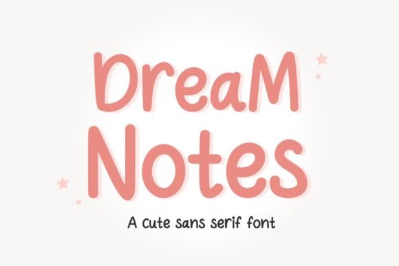 Dream Notes Font