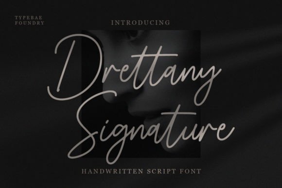 Drettany Signature Font