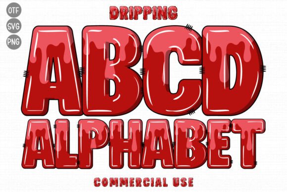 Dripping Font