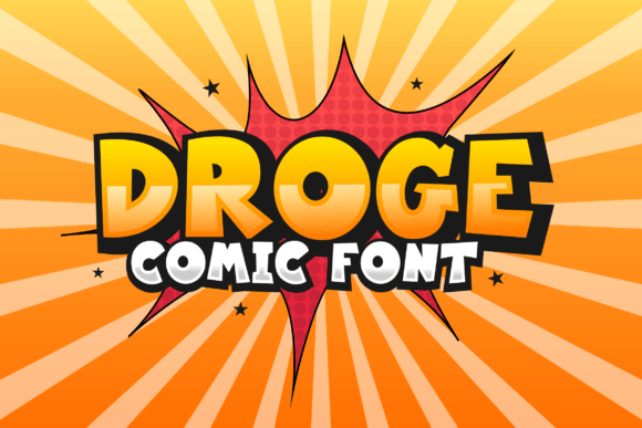 Droge Font preview 2