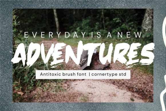 Anti Toxic Font preview 3