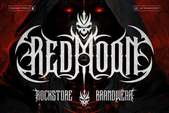 Drughard Font preview 2