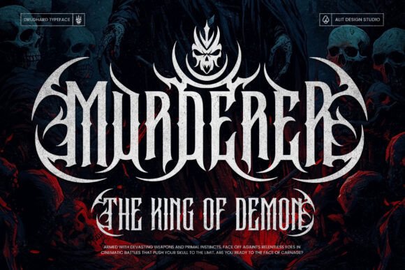 Drughard Font preview 3