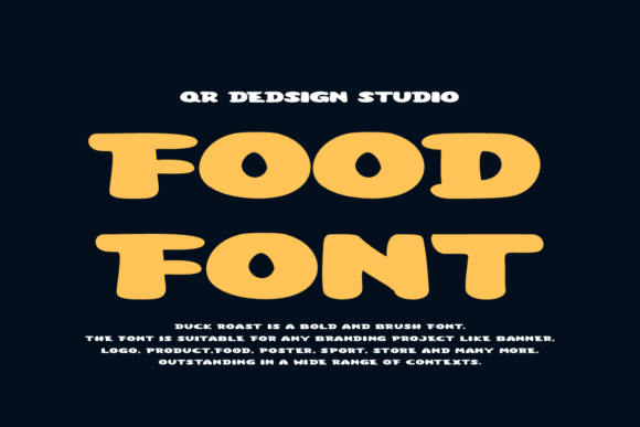 Duck Roast Font preview 2