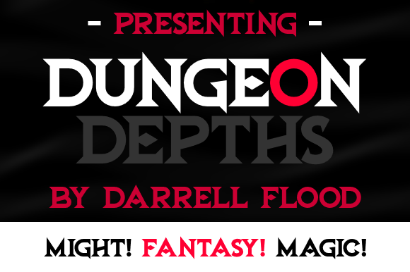 Dungeon Depths Font preview 2